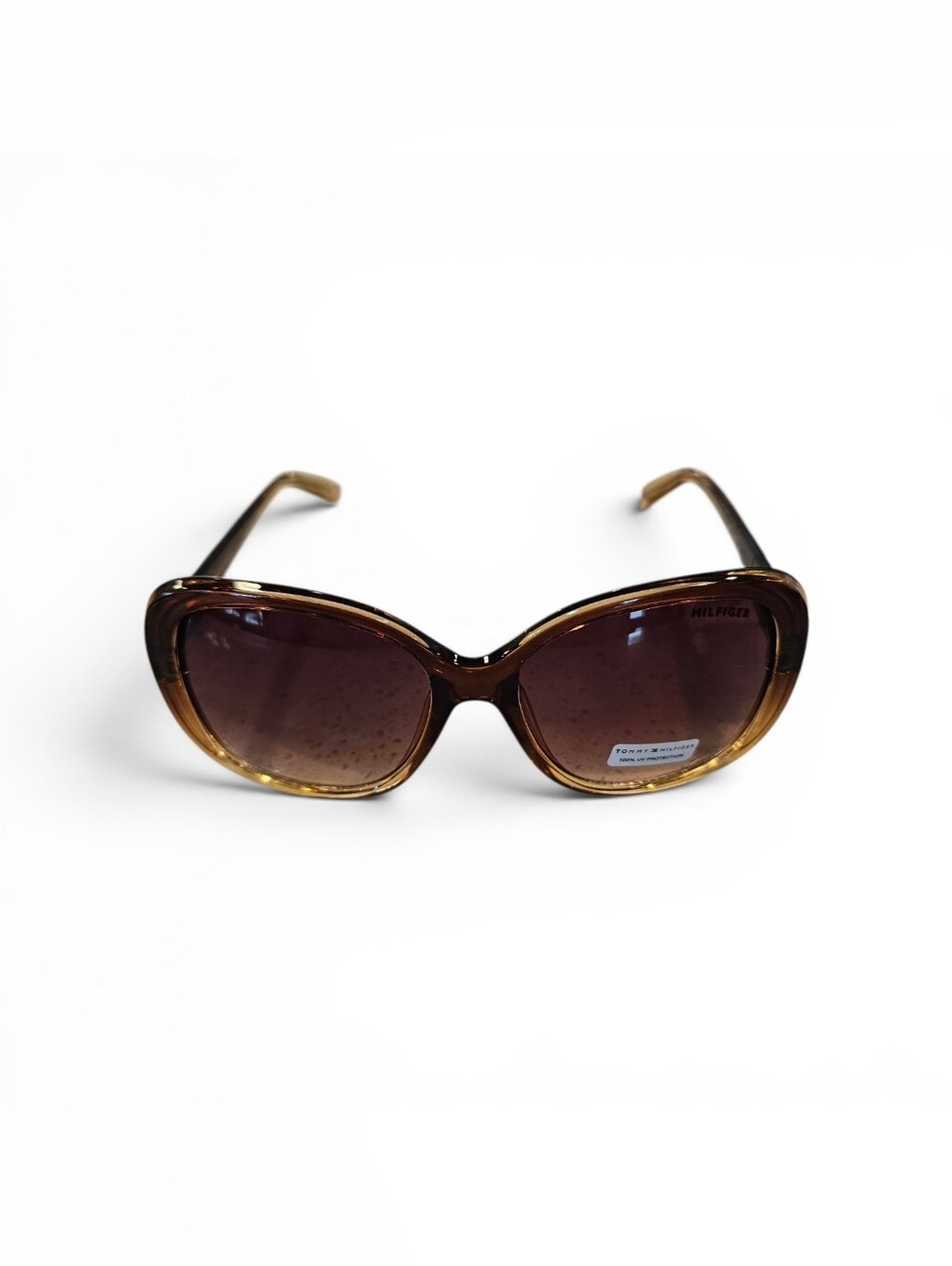 Tommy Hilfiger Women's Brown Gradient Oversized Sunglasses, New! - Picture 3 of 6